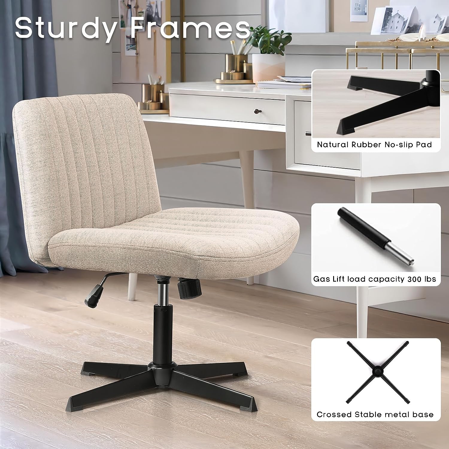 ROUGHT- CRISS CROSS CHAIR WITH WHEELS – ROUGHT FURNITURE